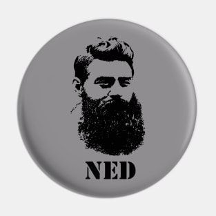 Ned Kelly Outlaw Pin