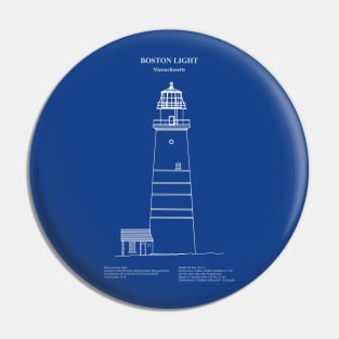 Boston Light Lighthouse - Massachusetts - ADpng Pin