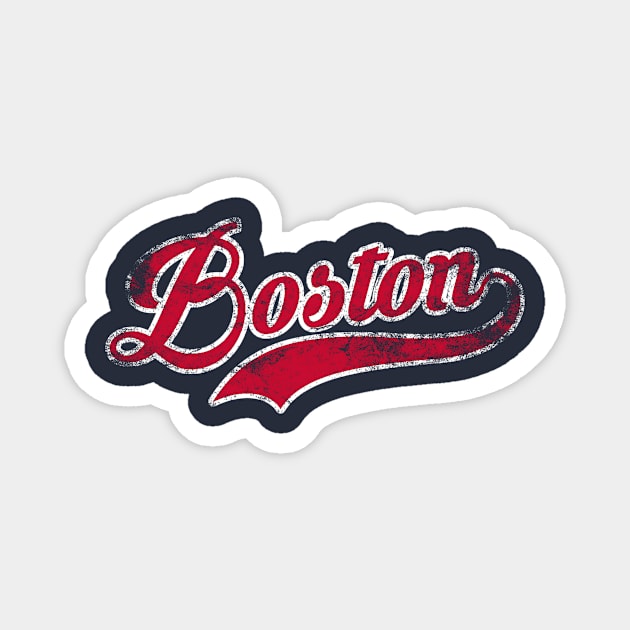 Boston baseball Magnet by Sloop