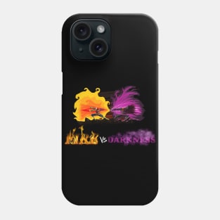 Fire vs Darkness 2 Phone Case