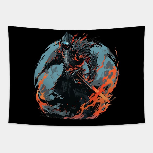 dark soul Tapestry by dorapeterx