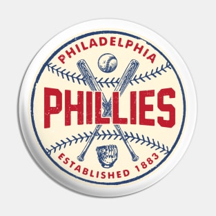 Old Style Philadelphia Phillies 3 by Buck Tee Pin