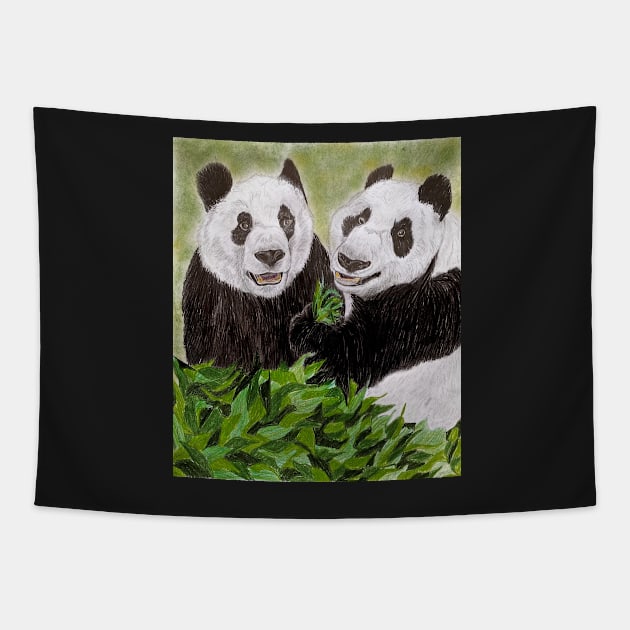 PANDAS Tapestry by kazartsy