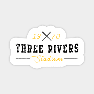 Three Rivers Stadium Magnet