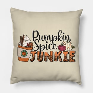 Pumpkin Spice Junkie Pillow