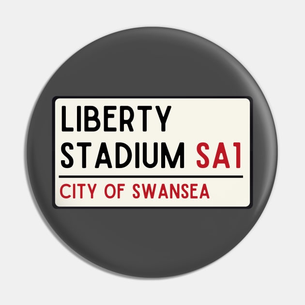 Swansea liberty Stadium Pin by Teessential