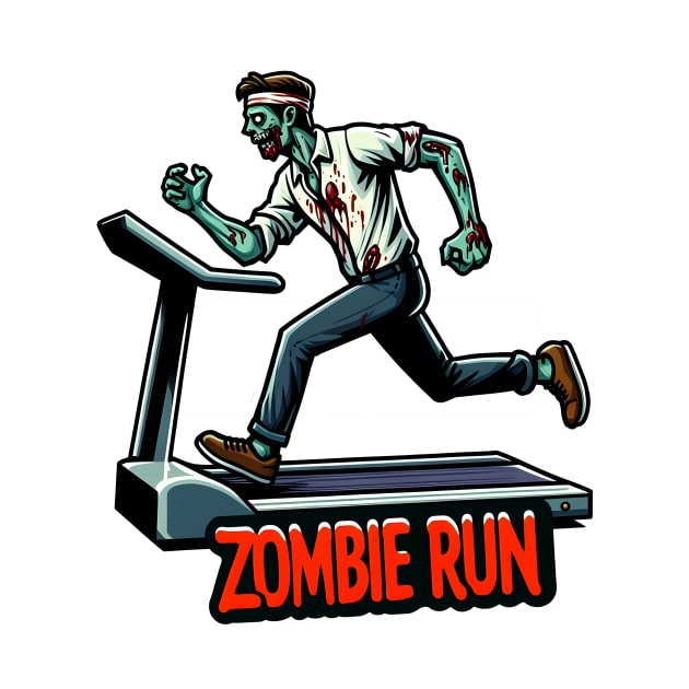 Zombie Run by Rawlifegraphic