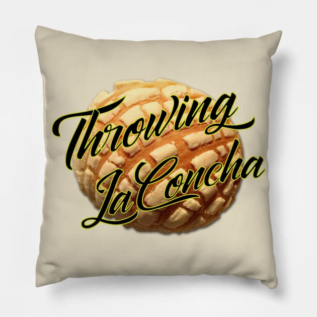 Throwing La Concha Pillow by chilangopride