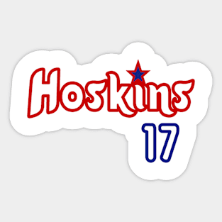 Rhys Hoskins Bat Slam Sticker for Sale by RatTrapTees