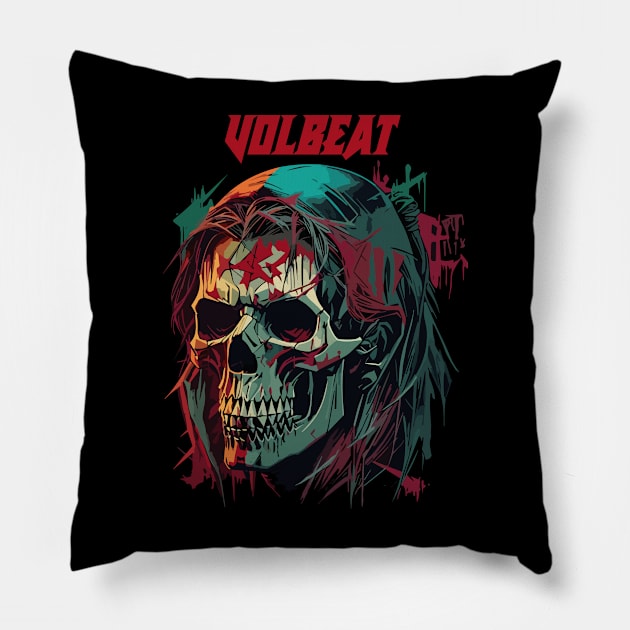 Shredding with Volbeat Pillow by Mutearah