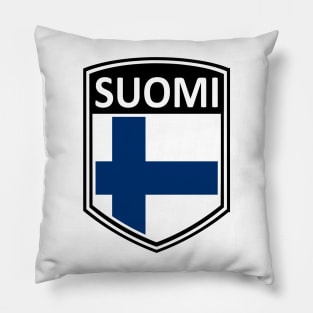 Flag Shield - Suomi Pillow