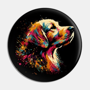 Golden Retriever Pin