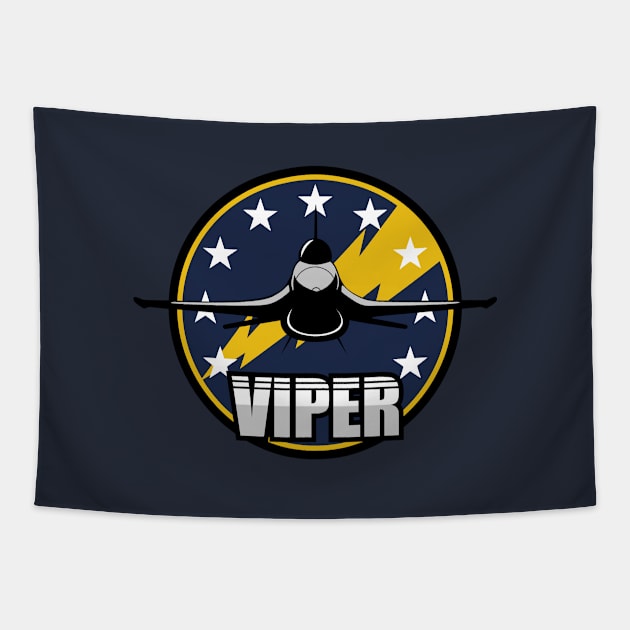 F-16 Viper Patch Tapestry by TCP