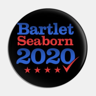 Bartlet Seaborn 2020 West Wing Pin