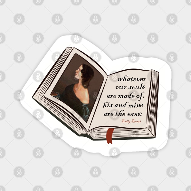 wuthering heights quote Magnet by indiebookster