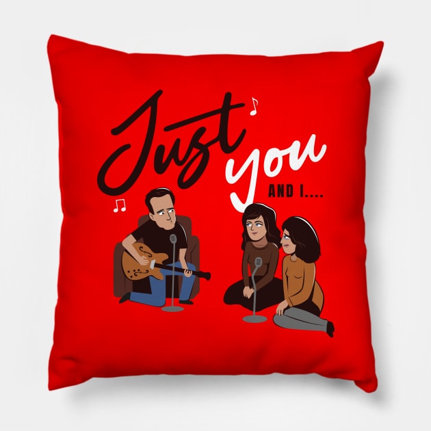 Just You and I Pillow by rafaelkoff