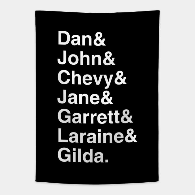 SNL Original Players List Tapestry by GloopTrekker
