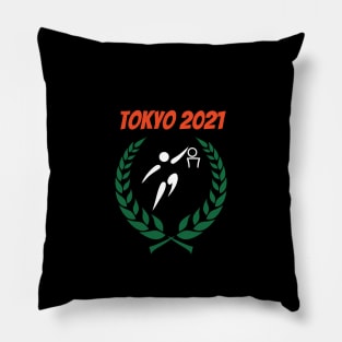 Basketball Tokyo 2021 Olympics Pillow