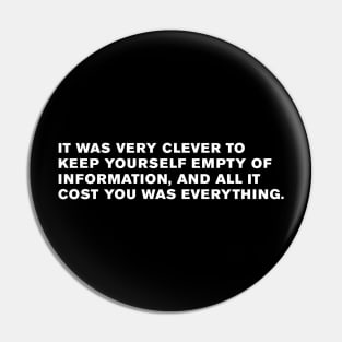 Blade Runner 2049 Quote Pin