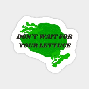 LETTUCE - Funny Translation Error Magnet