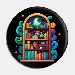 Magic Bookshelf Pin