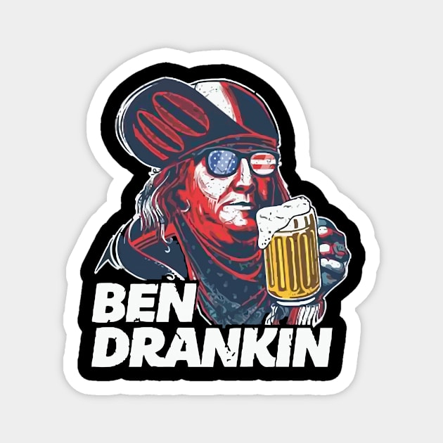 Ben drankin Magnet by mizoneroberto