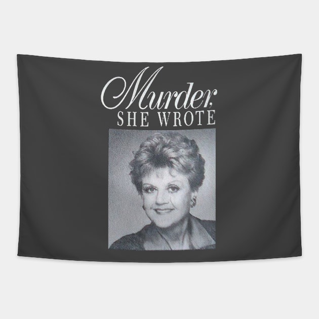 Murder she wrote - Vintage Tapestry by tamisanita