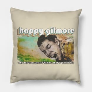 Happy Gilmore Golf Vintage Pillow