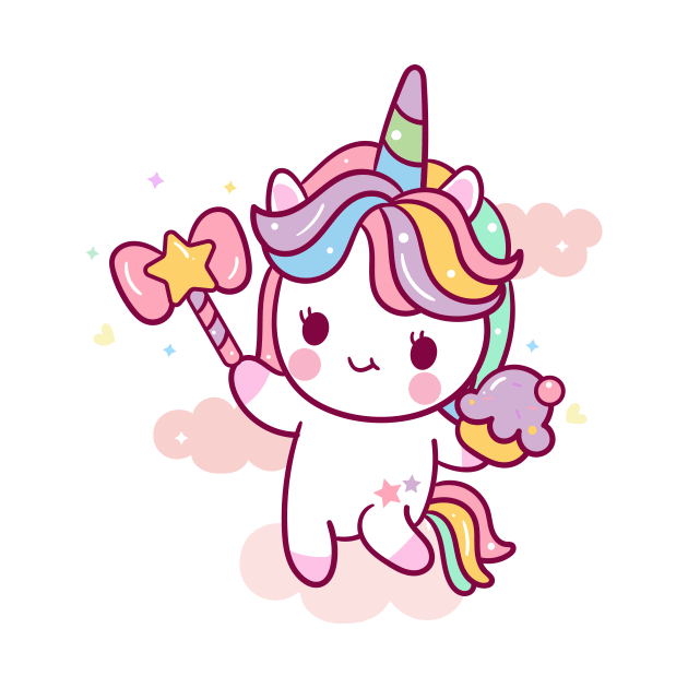 CuppyCakes Unicorn by Toni Tees