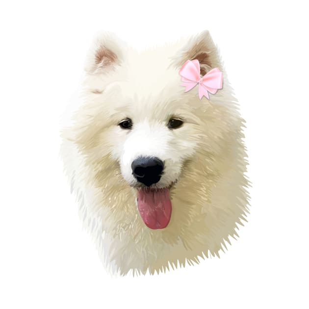 Sweet Samoyed Dog by thedailysoe