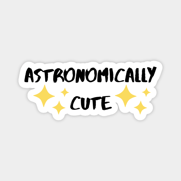 Astronomically Cute, Stars Magnet by Valentin Cristescu