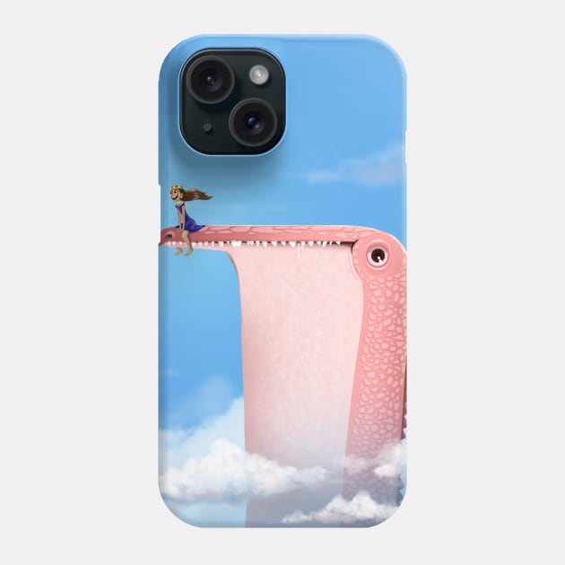 I can see the kingdom from here! Phone Case by artngoodfeelings
