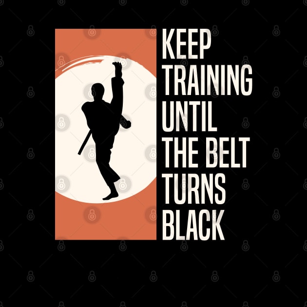 Keep Training Until the Belt Turns Black - Athlet Instructor by Tesszero