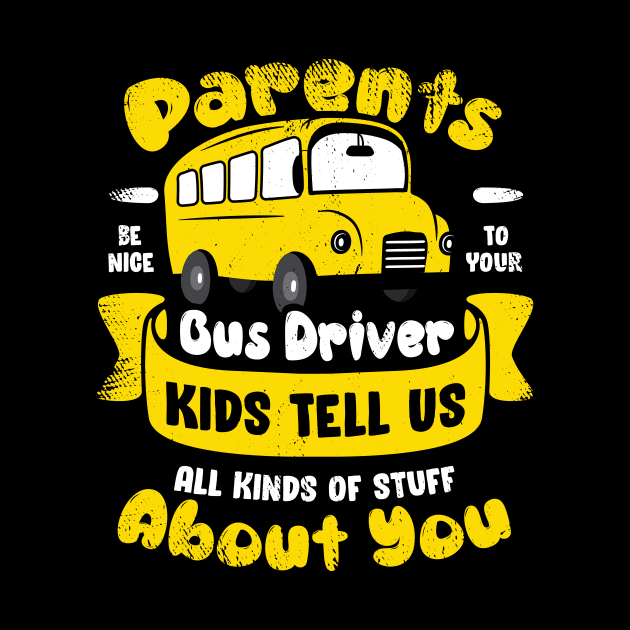 Funny School Bus Driver Operator Gift by Dolde08