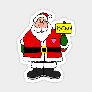 I Believe in Santa Magnet