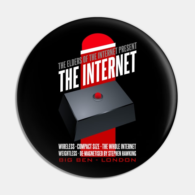 The Internet Mk2 Pin by Meta Cortex