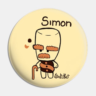 Simon - Cute Character Pin