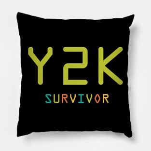 Y2K Survivor Pillow