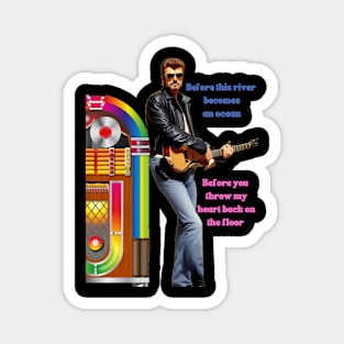 GEORGE MICHAEL FAITH Merch Magnet