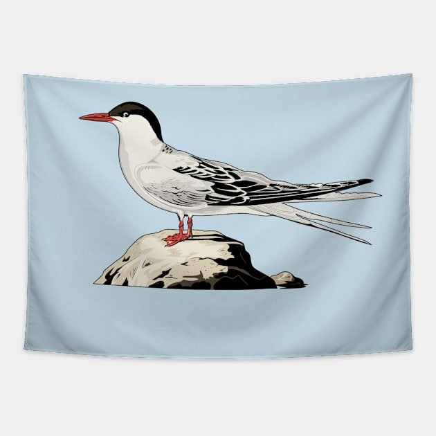 Arctic tern Tapestry by Frajtgorski