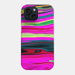 Colorful waves Marble Waves effect Phone Case