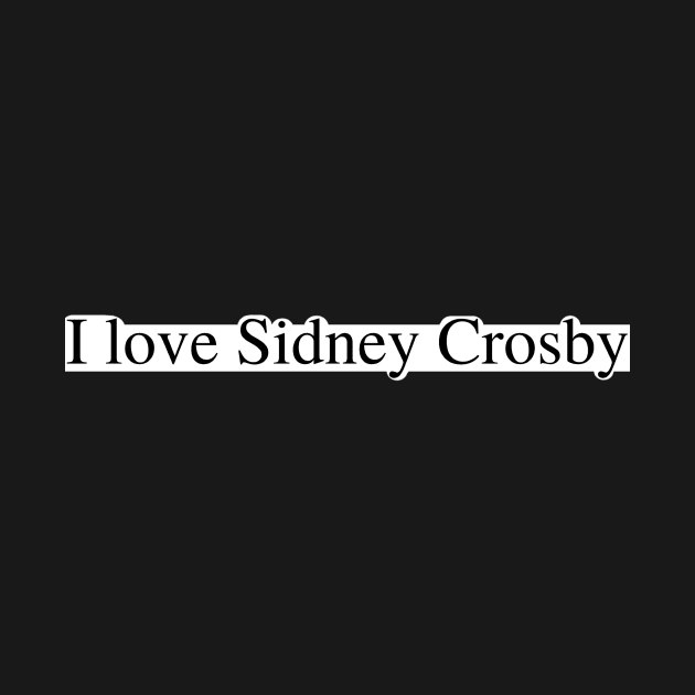 I love Sidney Crosby by delborg