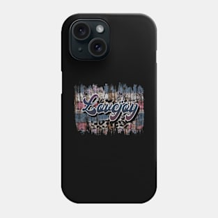 Rainbow Graphic Lovejoy Name Birthday 70s 80s 90s Phone Case