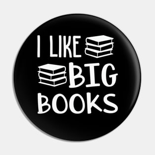 I like big books Pin