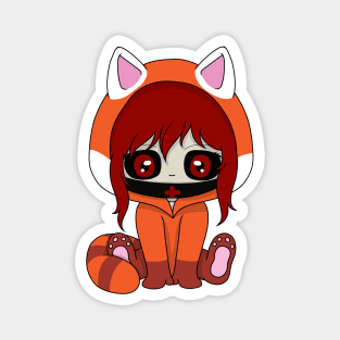 creepypasta red panda (nurse ann) Magnet