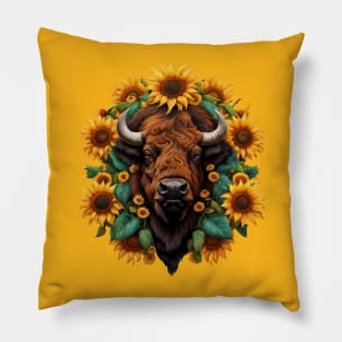 The Sunflower State Of Kansas v3 Pillow