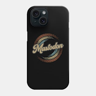 Mastodon Circular Fade Phone Case