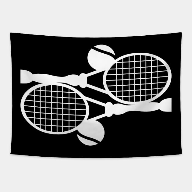 tennis design Tapestry by FromBerlinGift