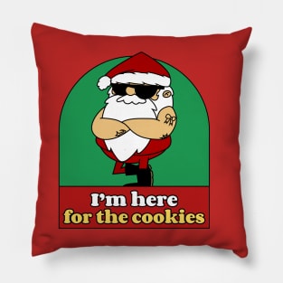 Sarcastic Santa Pillow