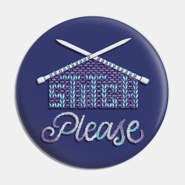 Stitch Please Pin by polliadesign